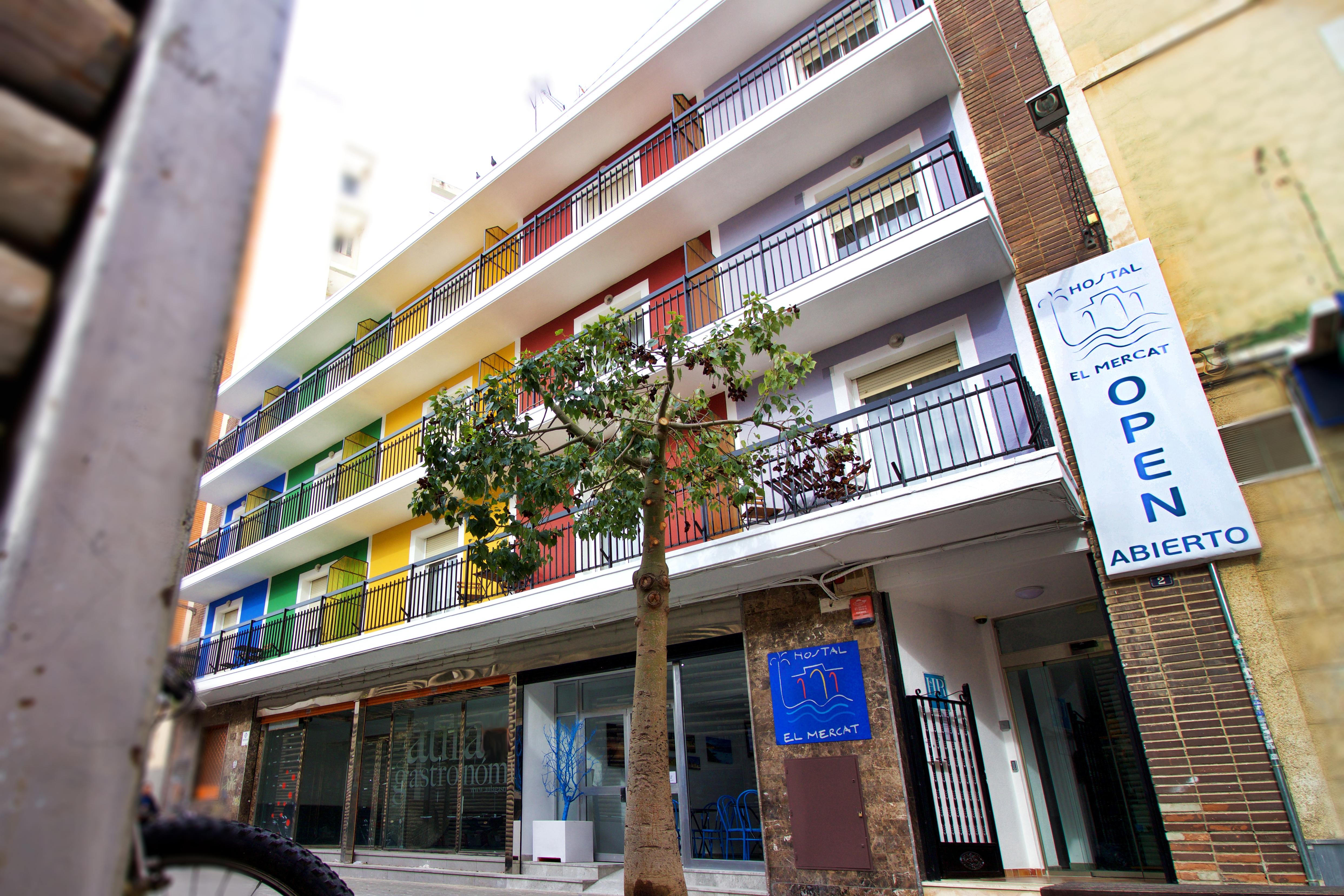 Hostal El Mercat Villajoyosa Bagian luar foto